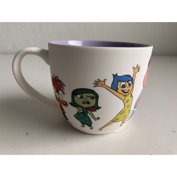 Disney INSIDE OUT 2 Bursts of Emotion Soft Touch Ceramic Coffee Mug NEW - Picture 1 of 16